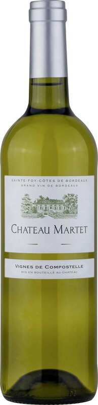 Château Martet Vignes de Compostelle Blanc 2020 0.75 l Bordeaux Weisswein