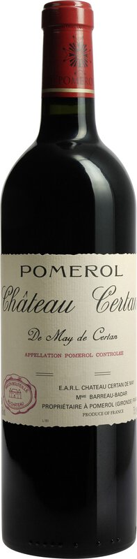 Château Certan-de-May Certan de May 2019 0.75 l Bordeaux Rotwein