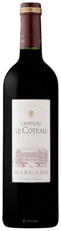 Château Le Coteau 2018 0.75 l Bordeaux Rotwein