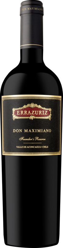 Errazuriz Don Maximiano Founder's Reserve 2019 0.75 l Aconcagua Valley Rotwein