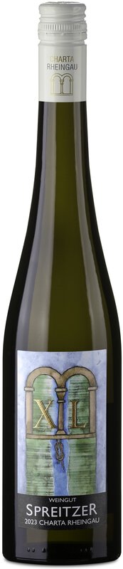 Spreitzer CHARTA Riesling Jubiläum trocken 2023 0.75 l Rheingau Weisswein