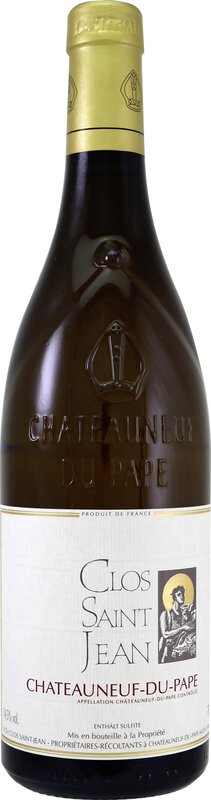 Clos Saint-Jean Châteauneuf-du-Pape Blanc La Mitrale 2023 0.75 l Rhône Weisswein