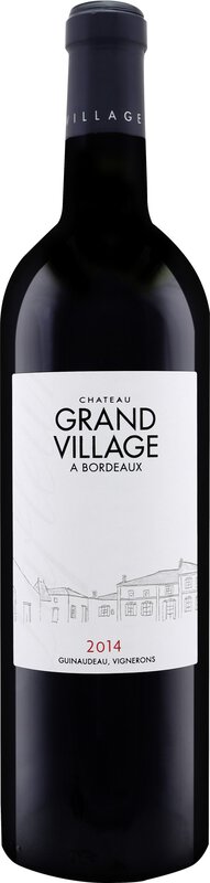 Château Grand Village 2014 0.75 l Bordeaux Rotwein