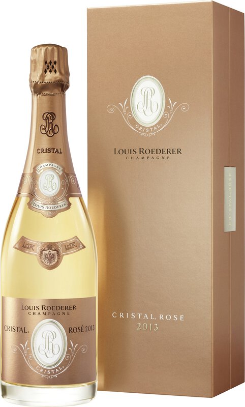 Champagne Louis Roederer Cristal Rose Brut 2013 0.75 l Champagner