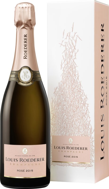 Champagne Louis Roederer Brut Rose  2015 0.75 l Champagner