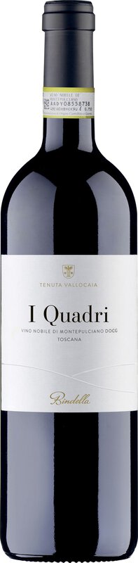 Tenuta Vallocaia I Quadri 2019 0 Vino Nobile di Montepulciano Rotwein