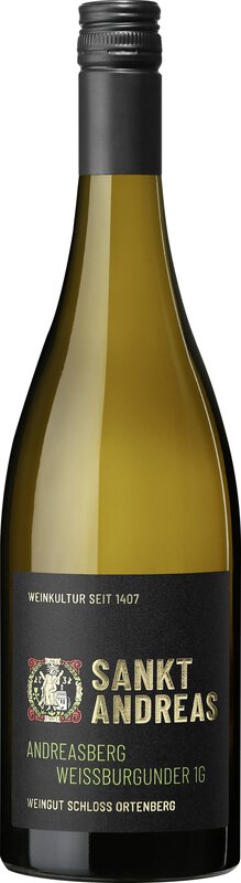 Schloss Ortenberg St. Andreas Andreasberg Weissburgunder 2023 0.75 l Baden Weisswein