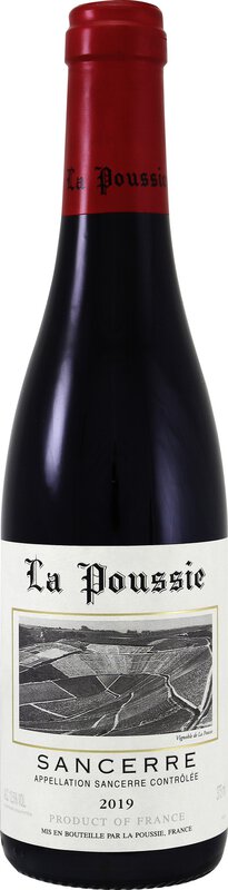 Baron de Ladoucette Sancerre Rouge La Poussie - halbe Flasche 2019 0.375 l Loire Rotwein