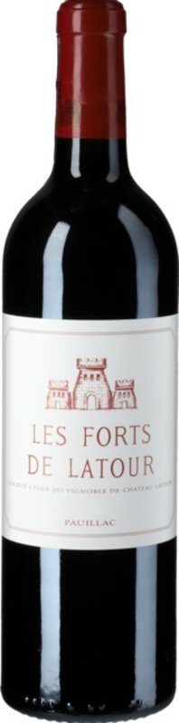 Château Latour Les Forts de 2017 0.75 l Bordeaux Rotwein