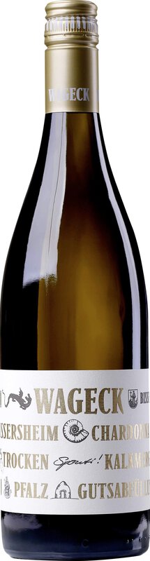 Wageck Pfaffmann Bissersheim Chardonnay KALKMERGEL 2021 0.75 l Pfalz Weisswein