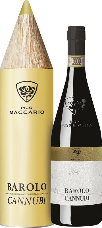 Pico Maccario Barolo Cannubi in Geschenkpackung 2017 0.75 l Piemont Rotwein