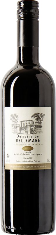 Domaine Belle Mare Syrah-Cabernet Sauvignon 2021 0.75 l Languedoc - Roussillon Rotwein
