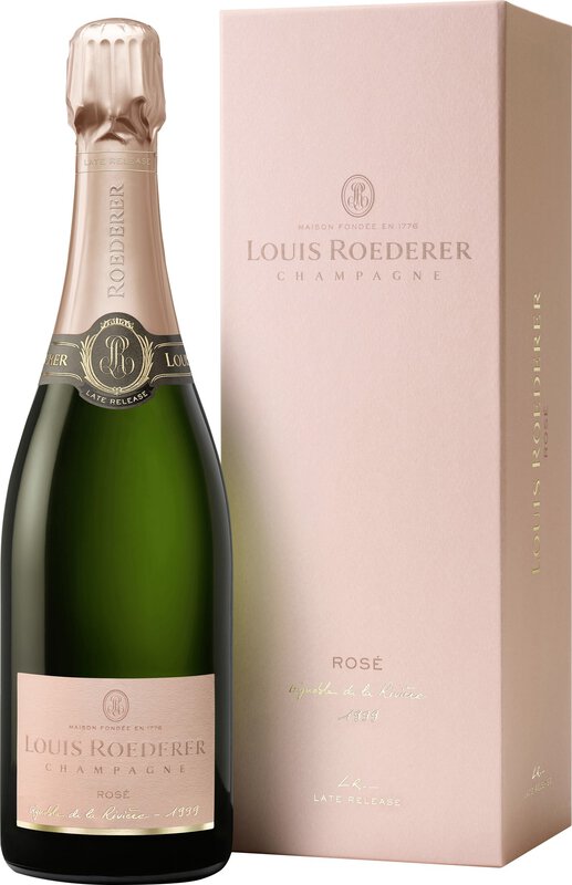 Champagne Louis Roederer Late Release Brut Rosé Vintage Champagner 1999 0