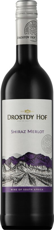 Drostdy-Hof Shiraz Merlot 2022 0.75 l Western Cape Rotwein