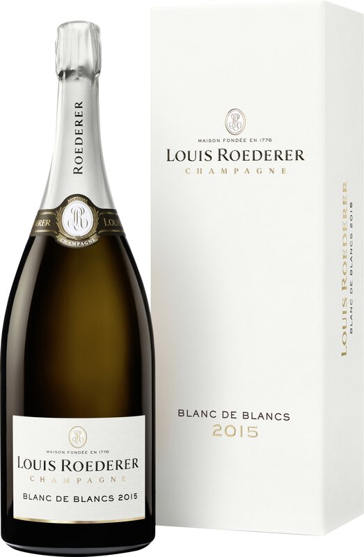 Champagne Louis Roederer Blanc de Blancs Brut Vintage Magnum Geschenk 2015 1.5 l Champagner