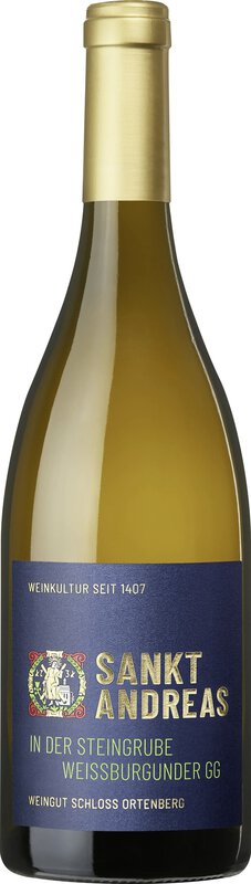 Schloss Ortenberg St. Andreas Weissburgunder Steingrube GG 2023 0.75 l Baden Weisswein