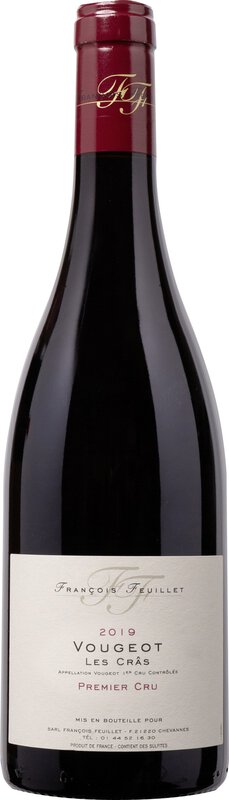 Francois Feuillet Vougeot Les Cras 1er Cru 2019 0.75 l Burgund Rotwein