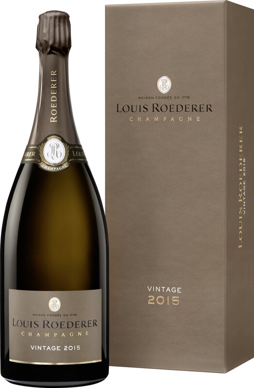 Champagne Louis Roederer Brut Vintage Deluxe Magnum 2015 1.5 l Champagner