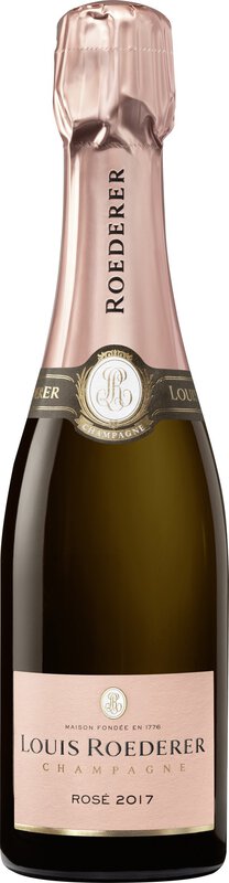 Champagne Louis Roederer Brut Rose Jahrgang halbe Flasche 2017 0.375 l Champagner