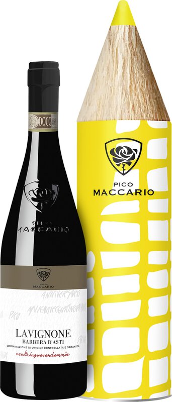 Pico Maccario Lavignone Barbera Dasti In Geschenkverpackung 2023 0 Rotwein