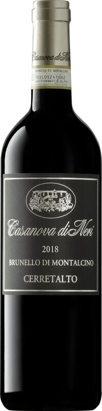 Casanova di Neri Cerretalto Brunello Di Montalcino 2018 0.75 l Toskana Rotwein