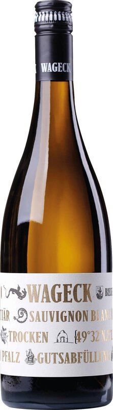 Wageck Pfaffmann Sauvignon Blanc Tertiär halbe Flasche 2022 0.375 l Pfalz Weisswein