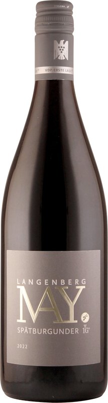 Rudolf May Spätburgunder Langenberg 2022 0 Rotwein