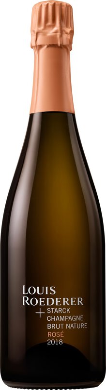 Champagne Louis Roederer Brut Nature Rosé 2018 0 Champagner