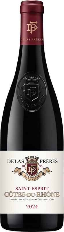 Delas Frères Côtes Du Rhône Saint Esprit 2024 0 du Rotwein