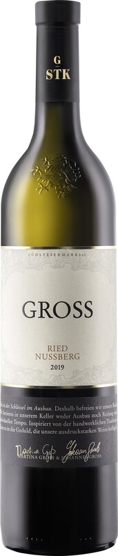 Gross Ried Nussberg Sauvignon Blanc Fassreserve 2019 0.75 l Steiermark Weisswein