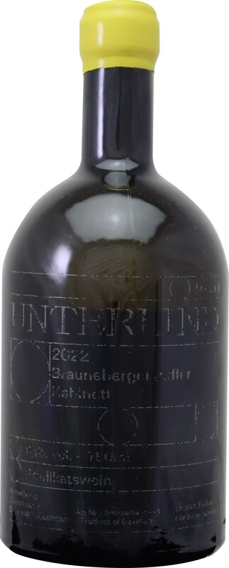 Unterlind Brauneberger Juffer Kabinett 2022 0.75 l Mosel Weisswein