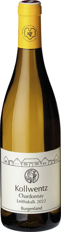 Kollwentz Chardonnay Leithakalk 2022 0.75 l Burgenland Weisswein