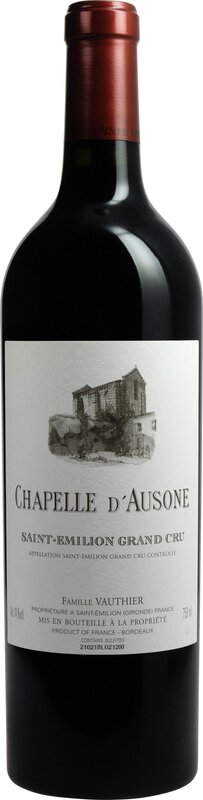 Château Ausone  Chapelle d'Ausone 2023 0.75 l Bordeaux Rotwein