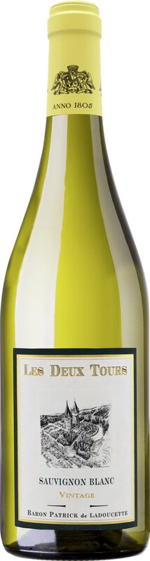 Baron de Ladoucette Sauvignon Blanc les deux Tours 2023 0.75 l Loire Weisswein