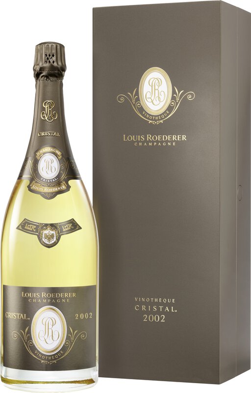 Champagne Louis Roederer Cristal Brut Vinothèque Gp 2002 1 Champagner