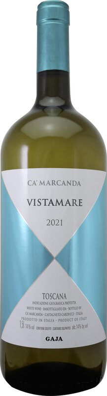 Angelo Gaja Vistamare Magnum 2021 1.5 l Toskana Weisswein