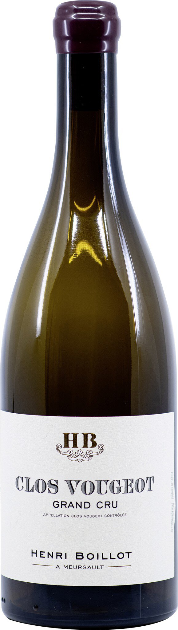 Ein Flasche Weißwein mit einem schlanken, grünen Glas und einem weißen Etikett. Das Etikett trägt den Namen des Weins und weitere Informationen. Hintergrund unscharf.