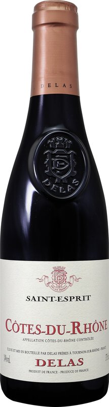 Delas Frères Côtes Du Rhône Saint Esprit 2023 0 du Rotwein
