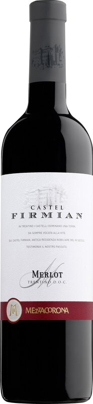 Castel Firmian Merlot 2022 0.75 l Trentino Rotwein