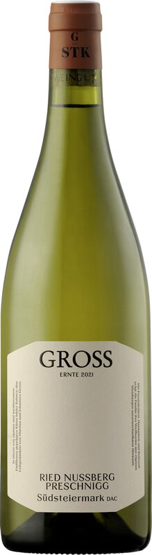 Weingut Gross Ried Nussberg Pretschnigg 2021 0 Südsteiermark Weißwein