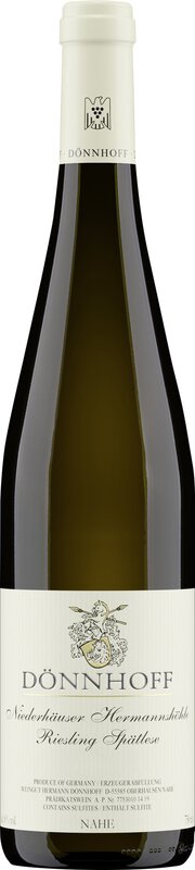 Dönnhoff Niederhäuser Hermannshöhle Riesling Spätlese 2023 0.75 l Nahe Weisswein