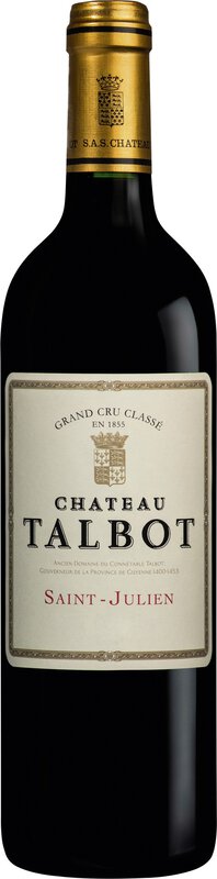 Chateau Talbot Château 2023 0.75 l Bordeaux Rotwein