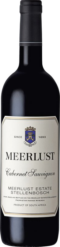 Meerlust Wine Estate Cabernet Sauvignon 2017 0.75 l Stellenbosch Rotwein
