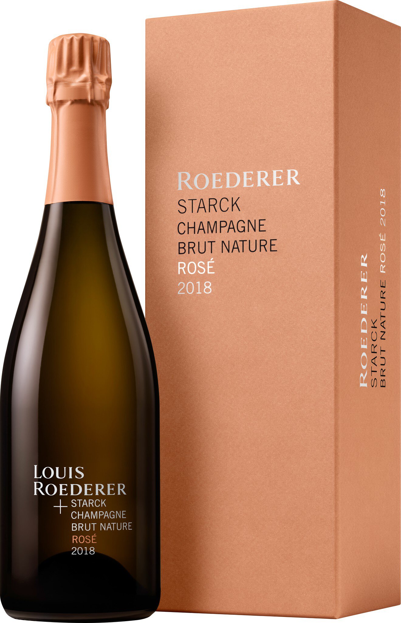 Champagne Louis Roederer Brut Nature Rosé Deluxe 2018 0 Champagner