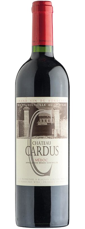 Château La Cardonne Cardus 2015 0.75 l Bordeaux Rotwein