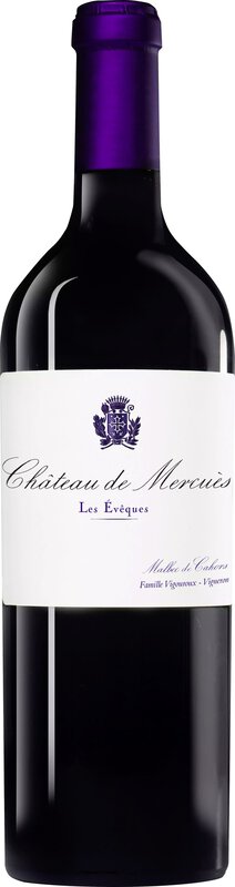 Château de Mercues Les Evêques 2019 0.75 l Cahors Rotwein