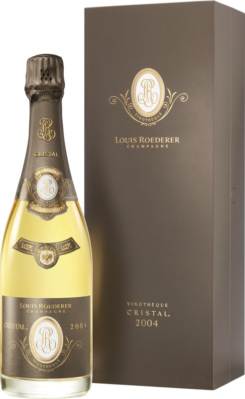 Champagne Louis Roederer Cristal Brut Vinothèque 2004 0 Champagner